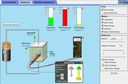 Screenshot of the simulation Capacitor Lab