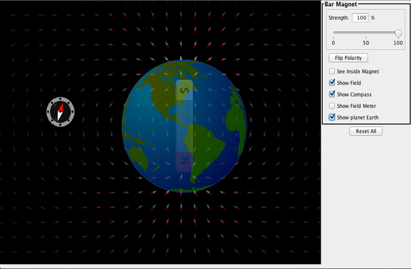 Magnet and Compass Screenshot