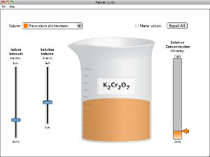 Molarity Screenshot