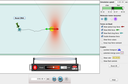 Screenshot of the simulation Molecular Motors