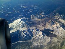 Snow covered mountain