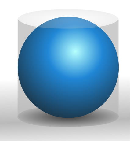 File:Archimedes sphere and cylinder.svg