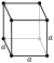 Oxygen has a cubic crystal structure