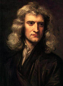 Portrait of man in black with shoulder-length, wavy brown hair, a large sharp nose, and a distracted gaze