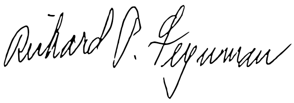 File:Richard Feynman signature.svg