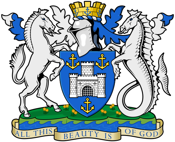 File:Arms of the Isle of Wight.svg