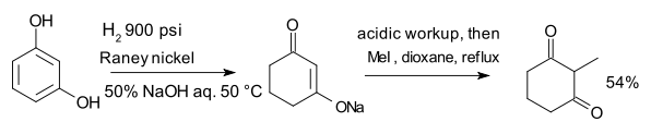 File:ResorcinolHydrogenation.svg