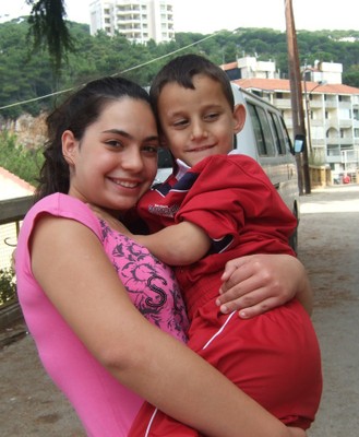 Youth and child from Lebanon